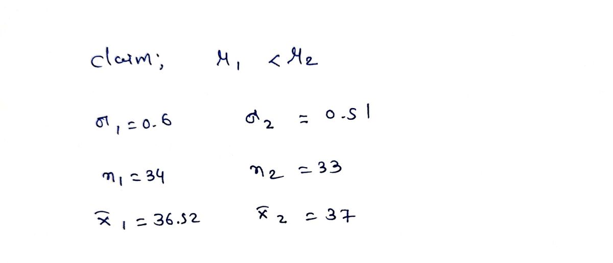 Statistics homework question answer, step 1, image 1